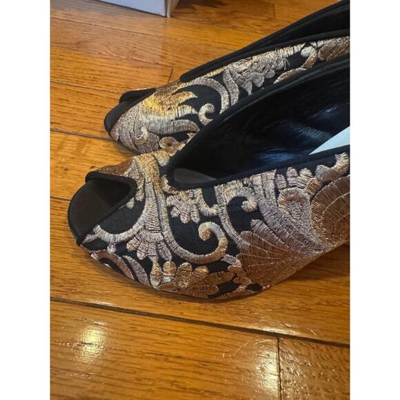 STUNNING Something Bleu made in Italy wedding mules size 8 (sh1000 - Picture 4 of 8